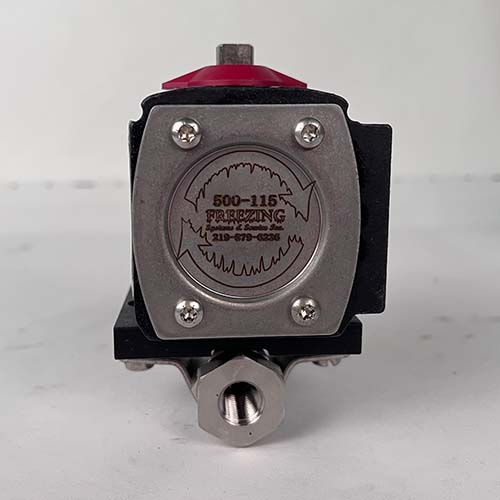 1/4" SS ACTUATED BALL VALVE