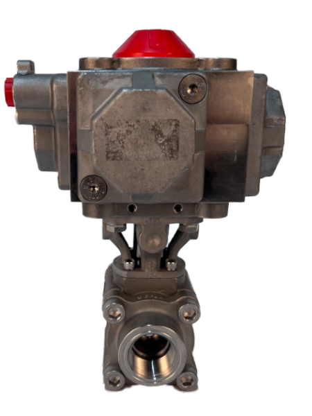VALVE, 1" ACTUATED VENTED BALL FULL PORT