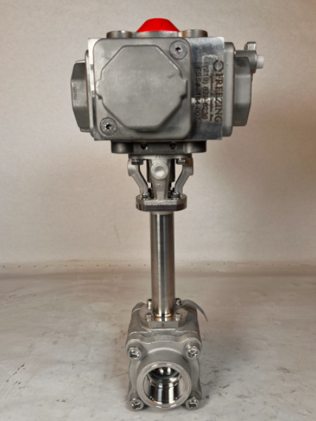 EXT VALVE, 1 1/2" ACTUATED VENTED BALL VALVE FULL PORT 6" EXTENSION
