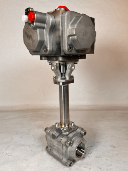 EXT VALVE, 1 1/2" ACTUATED VENTED BALL VALVE FULL PORT 6" EXTENSION