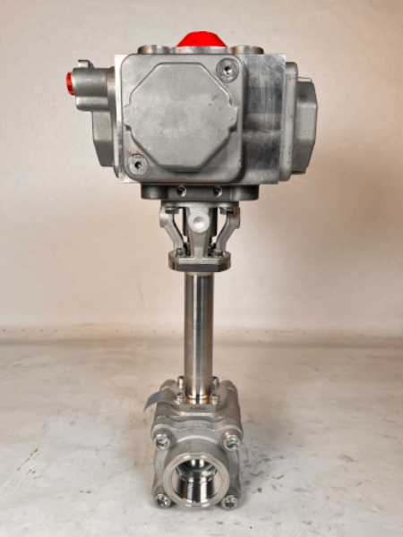 EXT VALVE, 1 1/2" ACTUATED VENTED BALL VALVE FULL PORT 6" EXTENSION